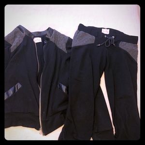 Beach bunny lounge jacket and crop pants